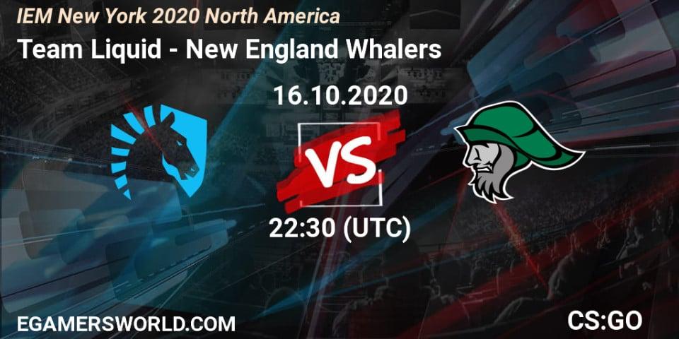 Team Liquid VS New England Whalers