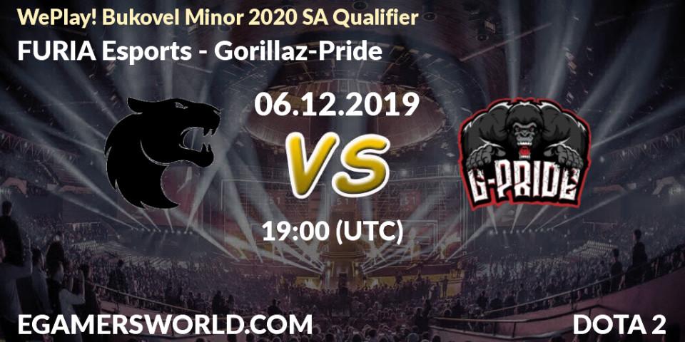 FURIA Esports VS Gorillaz-Pride