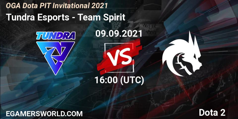 Tundra Esports VS Team Spirit