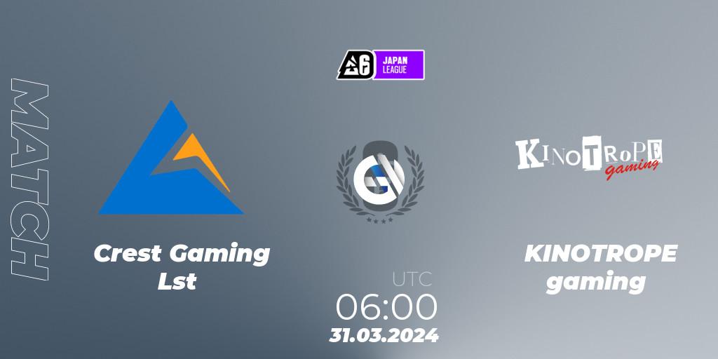 Crest Gaming Lst VS KINOTROPE gaming