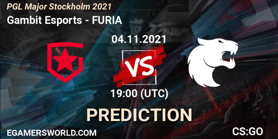 Gambit Esports - FURIA: прогноз на плей-офф PGL Major Stockholm 2021 Champions Stage