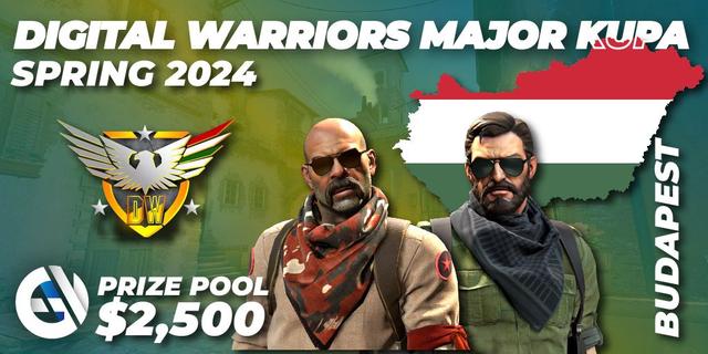 Digital Warriors Major Kupa Spring 2024