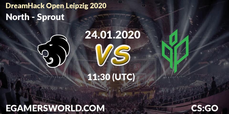 North - Sprout: прогноз. 24.01.20, CS2 (CS:GO), DreamHack Open Leipzig 2020