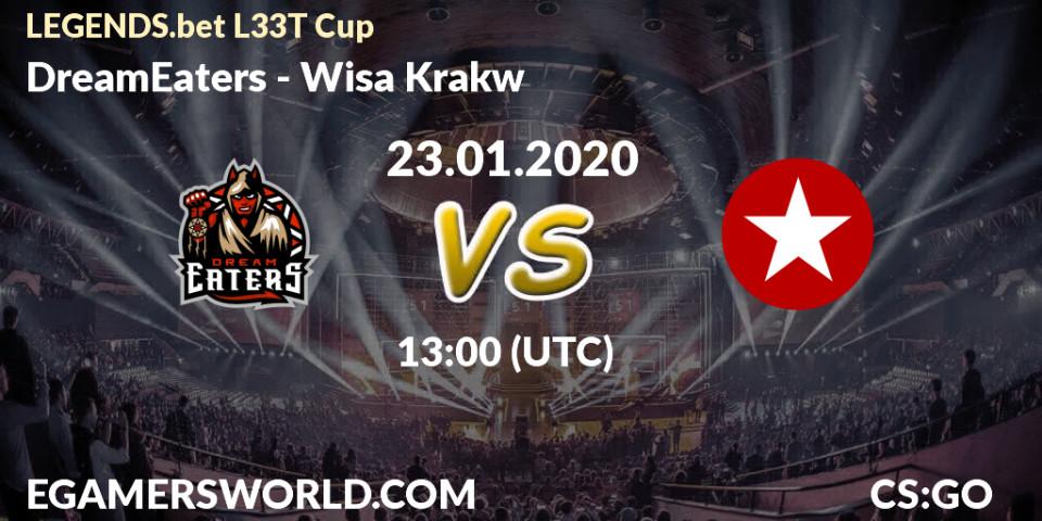 DreamEaters - Wisła Kraków: прогноз. 23.01.20, CS2 (CS:GO), LEGENDS.bet L33T Cup