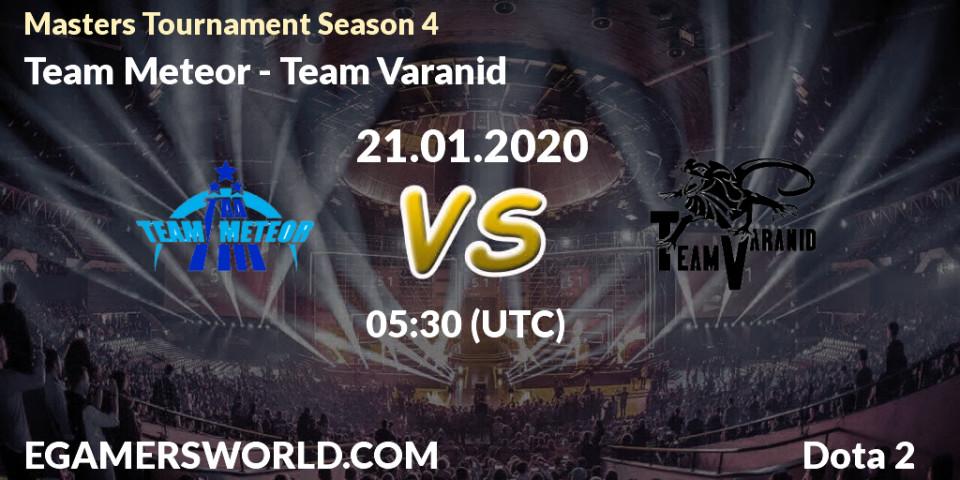 Team Meteor - Team Varanid: прогноз. 25.01.20, Dota 2, Masters Tournament Season 4