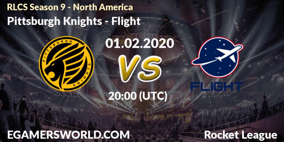 Pittsburgh Knights - Flight: прогноз. 08.02.20, Rocket League, RLCS Season 9 - North America
