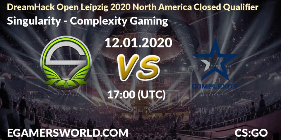 Singularity - Complexity Gaming: прогноз. 12.01.20, CS2 (CS:GO), DreamHack Open Leipzig 2020 North America Closed Qualifier