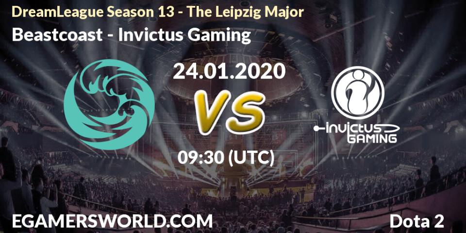 Beastcoast - Invictus Gaming: прогноз. 24.01.20, Dota 2, DreamLeague Season 13 - The Leipzig Major