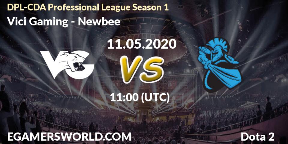 Vici Gaming - Newbee: прогноз. 11.05.20, Dota 2, DPL-CDA Professional League Season 1 2020
