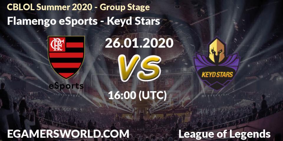 Flamengo eSports - Keyd Stars: прогноз. 26.01.20, LoL, CBLOL Summer 2020 - Group Stage