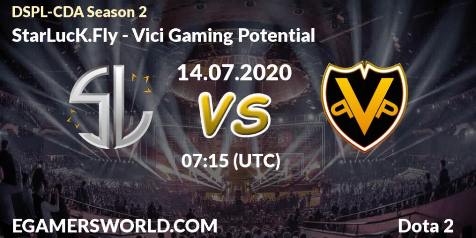StarLucK.Fly - Vici Gaming Potential: прогноз. 14.07.20, Dota 2, Dota2 Secondary Professional League 2020 Season 2