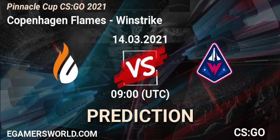 Copenhagen Flames - Winstrike: прогноз. 14.03.21, CS2 (CS:GO), Pinnacle Cup #1