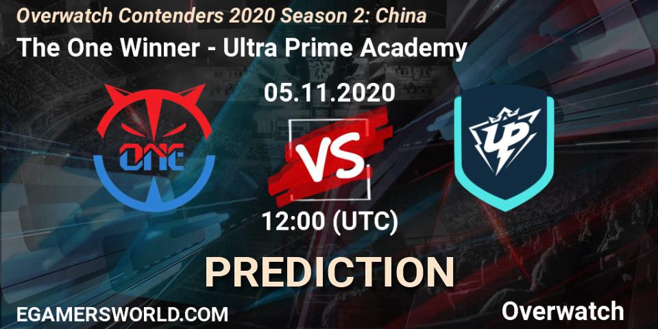 The One Winner - Ultra Prime Academy: прогноз. 05.11.20, Overwatch, Overwatch Contenders 2020 Season 2: China