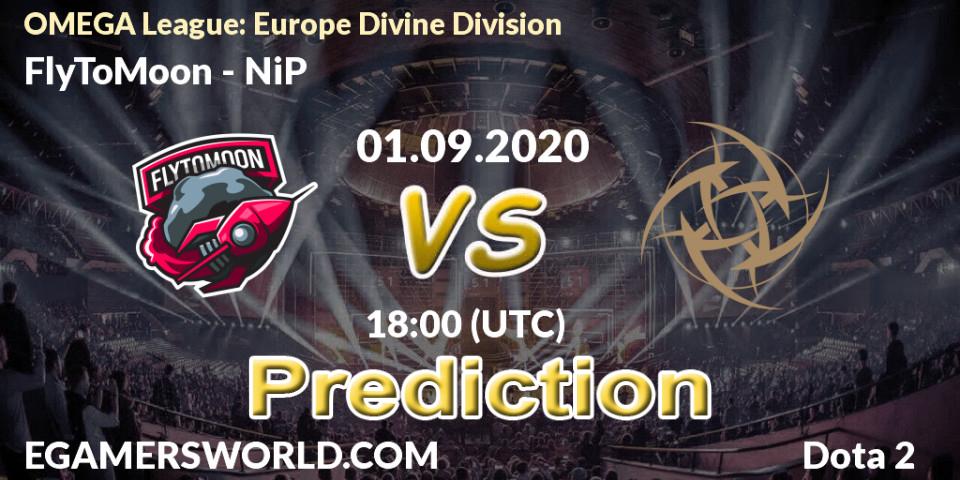 FlyToMoon - NiP: прогноз. 01.09.20, Dota 2, OMEGA League: Europe Divine Division