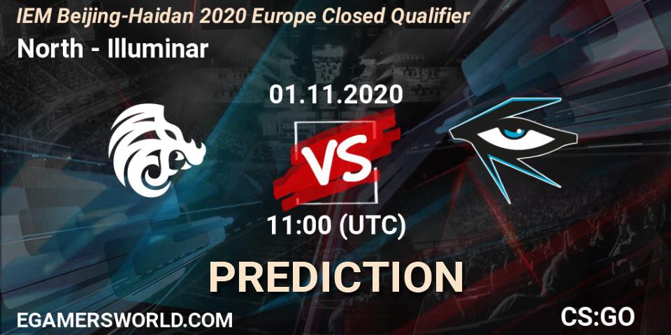 North - Illuminar: прогноз. 01.11.20, CS2 (CS:GO), IEM Beijing-Haidian 2020 Europe Closed Qualifier