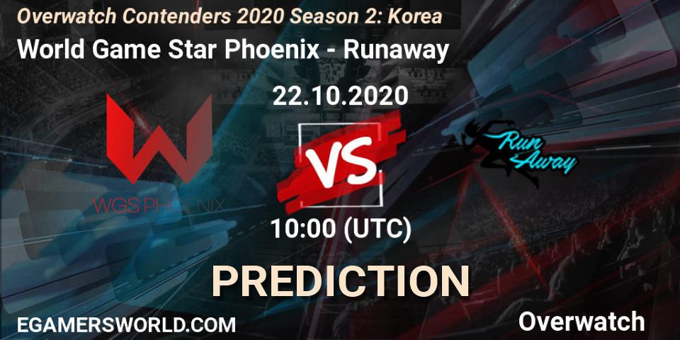 World Game Star Phoenix - Runaway: прогноз. 22.10.20, Overwatch, Overwatch Contenders 2020 Season 2: Korea