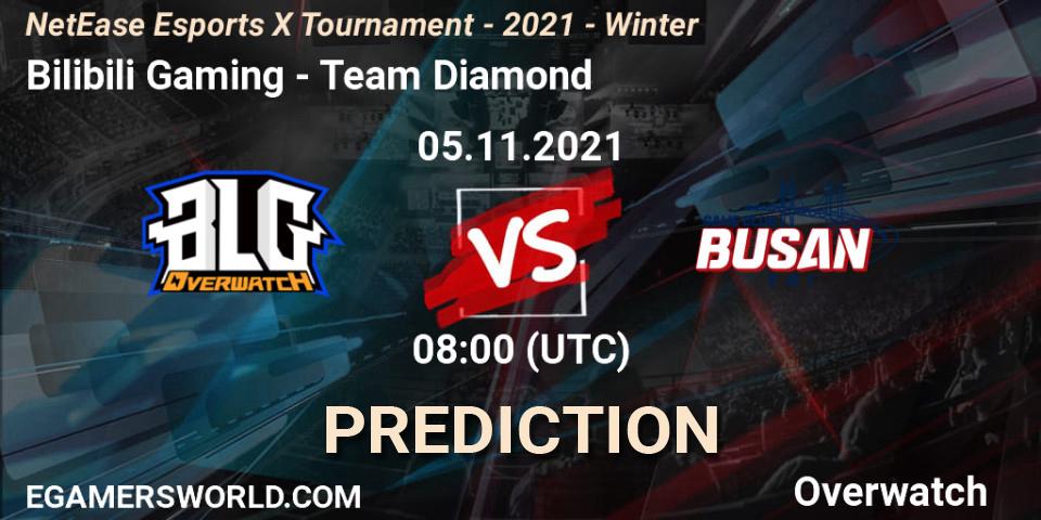 Bilibili Gaming - Team Diamond: прогноз. 05.11.21, Overwatch, NetEase Esports X Tournament - 2021 - Winter