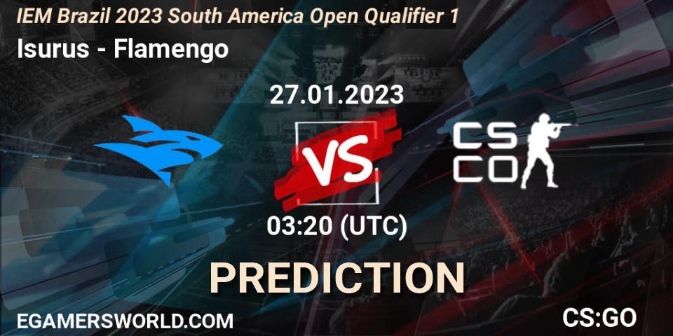 Isurus - Flamengo: прогноз. 27.01.23, CS2 (CS:GO), IEM Brazil Rio 2023 South America Open Qualifier 1