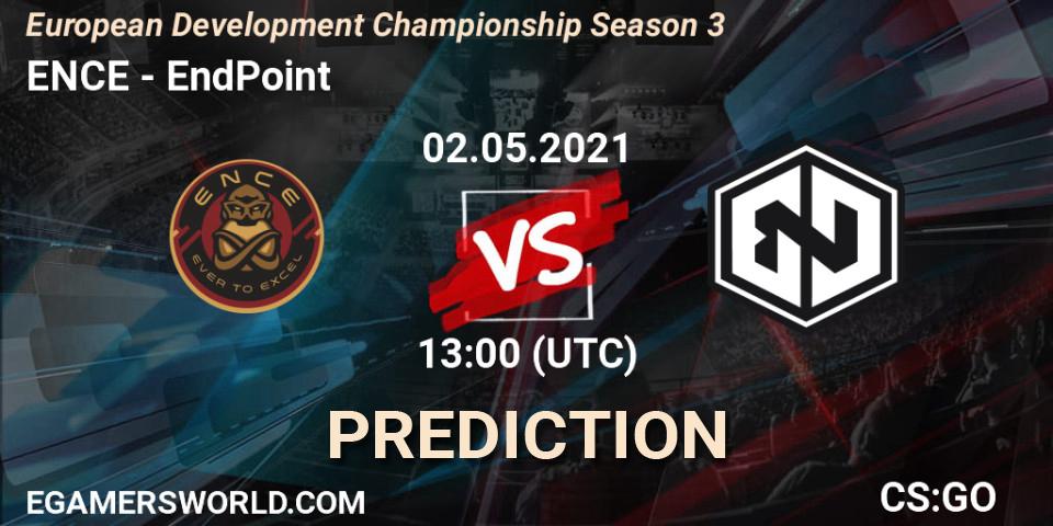 ENCE - EndPoint: прогноз. 02.05.21, CS2 (CS:GO), European Development Championship Season 3