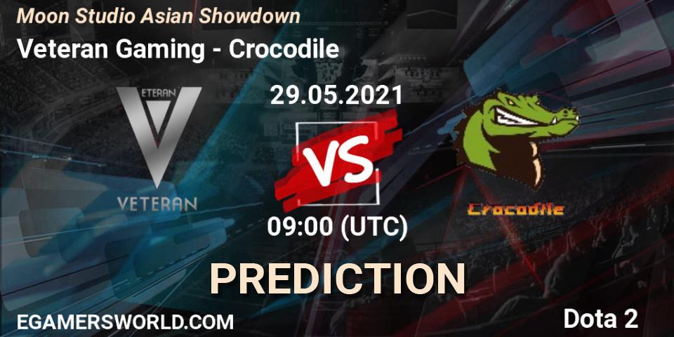 Veteran Gaming - Crocodile: прогноз. 29.05.21, Dota 2, Moon Studio Asian Showdown