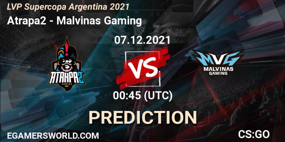 Atrapa2 - Malvinas Gaming: прогноз. 07.12.21, CS2 (CS:GO), LVP Supercopa Argentina 2021