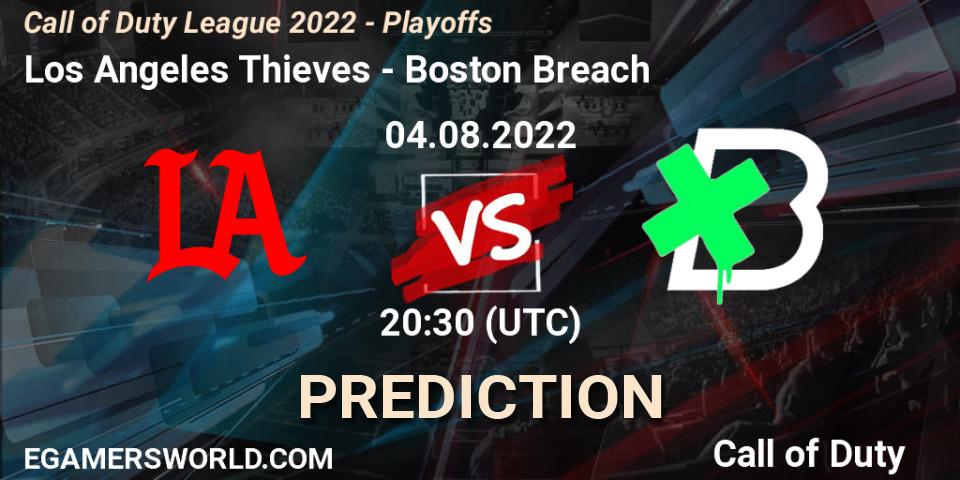 Los Angeles Thieves - Boston Breach: прогноз. 04.08.22, Call of Duty, Call of Duty League 2022 - Playoffs