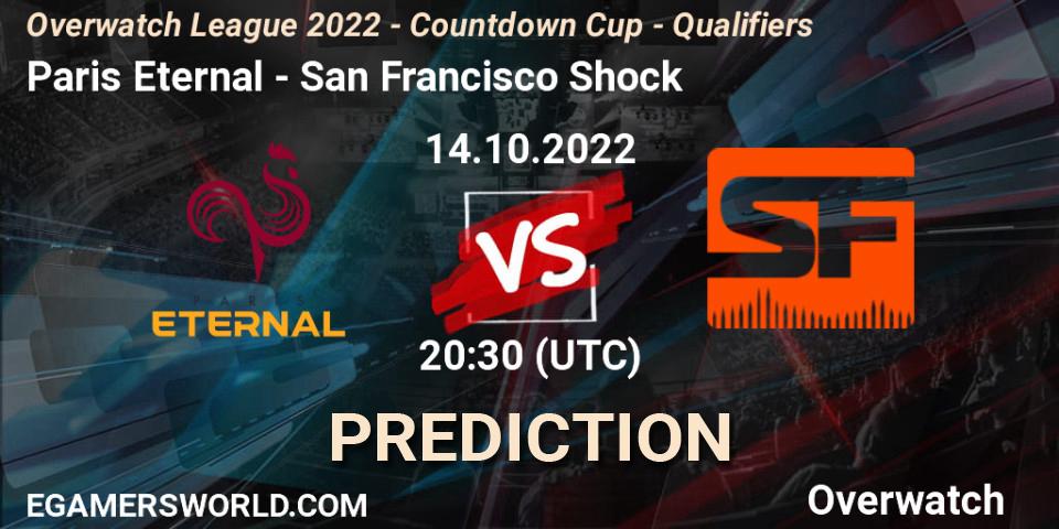 Paris Eternal - San Francisco Shock: прогноз. 14.10.22, Overwatch, Overwatch League 2022 - Countdown Cup - Qualifiers