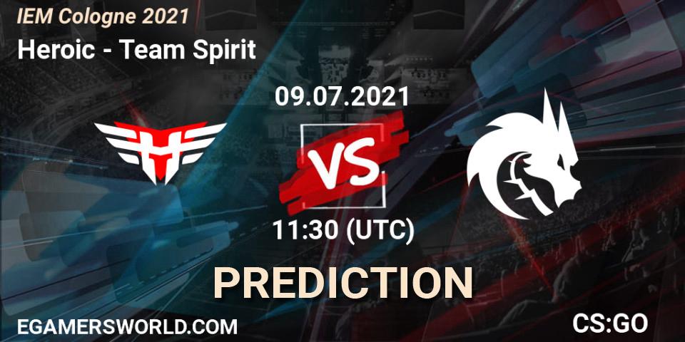 Heroic - Team Spirit: прогноз. 09.07.21, CS2 (CS:GO), IEM Cologne 2021