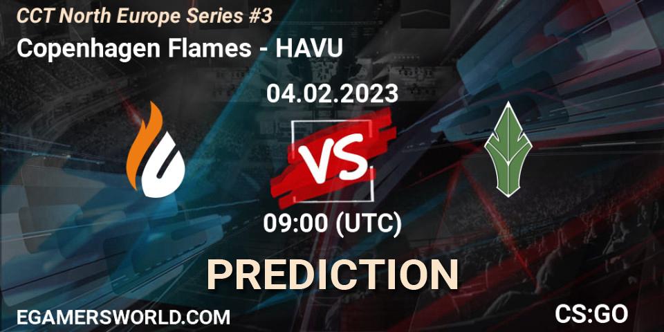 Copenhagen Flames - HAVU: прогноз. 04.02.23, CS2 (CS:GO), CCT North Europe Series #3