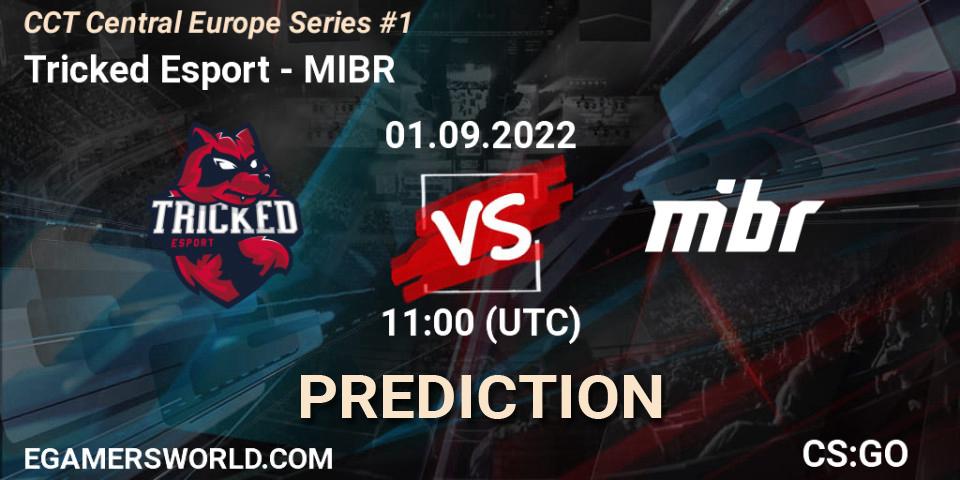 Tricked Esport - MIBR: прогноз. 01.09.22, CS2 (CS:GO), CCT Central Europe Series #1