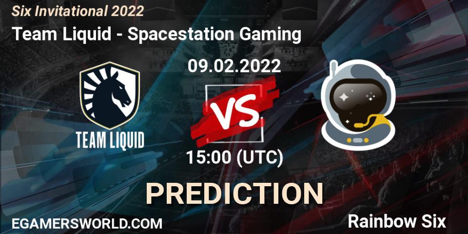 Team Liquid - Spacestation Gaming: прогноз. 09.02.22, Rainbow Six, Six Invitational 2022