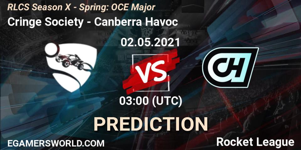 Cringe Society - Canberra Havoc: прогноз. 02.05.21, Rocket League, RLCS Season X - Spring: OCE Major