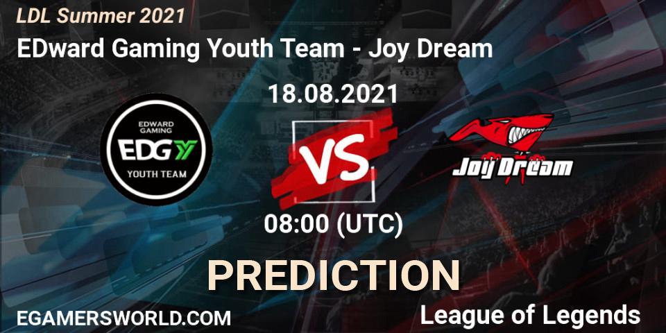 EDward Gaming Youth Team - Joy Dream: прогноз. 18.08.21, LoL, LDL Summer 2021