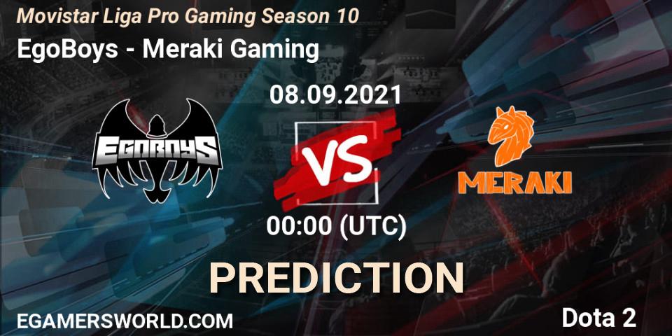EgoBoys - Meraki Gaming: прогноз. 08.09.21, Dota 2, Movistar Liga Pro Gaming Season 10