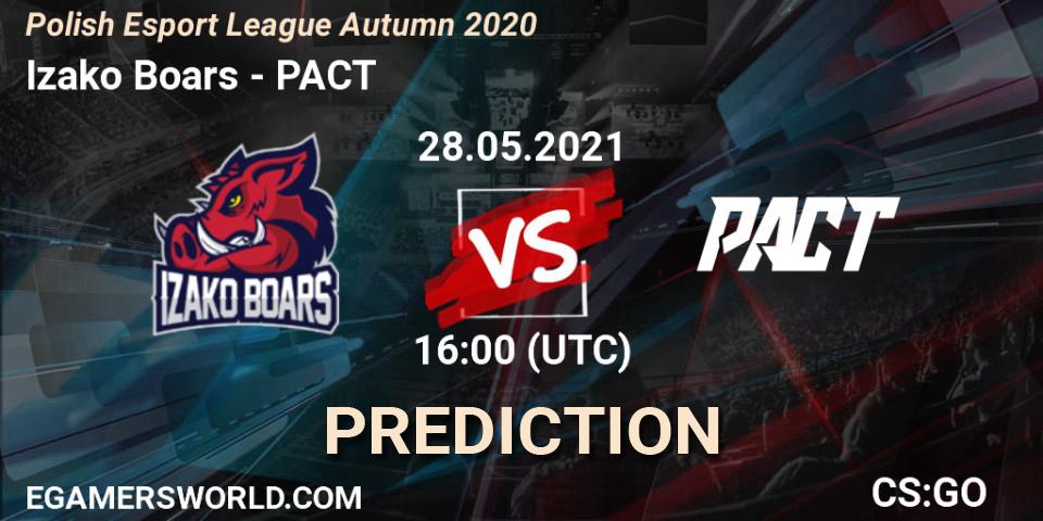 Izako Boars - PACT: прогноз. 28.05.21, CS2 (CS:GO), Polish Esport League Spring 2021 Finals