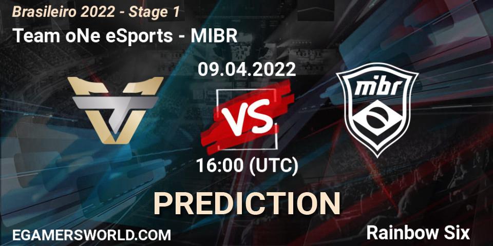 Team oNe eSports - MIBR: прогноз. 09.04.22, Rainbow Six, Brasileirão 2022 - Stage 1