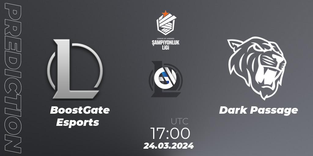 BoostGate Esports - Dark Passage: прогноз. 24.03.24, LoL, TCL Winter 2024