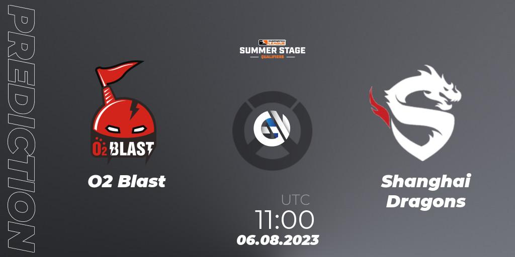 O2 Blast - Shanghai Dragons: прогноз. 06.08.23, Overwatch, Overwatch League 2023 - Summer Stage Qualifiers