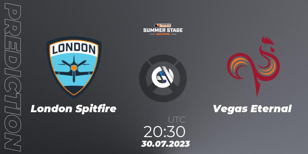 London Spitfire - Vegas Eternal: прогноз. 30.07.23, Overwatch, Overwatch League 2023 - Summer Stage Qualifiers