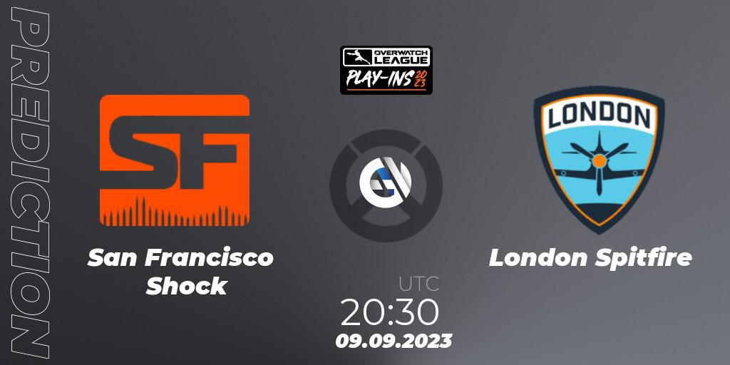 San Francisco Shock - London Spitfire: прогноз. 09.09.23, Overwatch, Overwatch League 2023 - Play-Ins