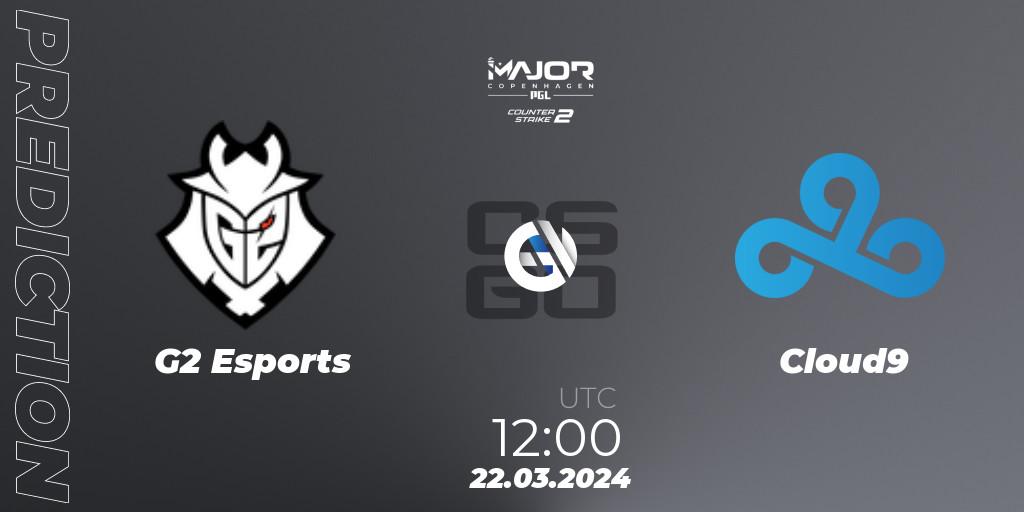 G2 Esports - Cloud9: прогноз. 22.03.24, CS2 (CS:GO), PGL CS2 Major Copenhagen 2024