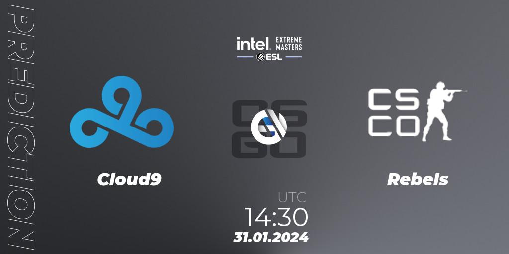 Cloud9 - Rebels Gaming: прогноз. 31.01.24, CS2 (CS:GO), IEM Katowice 2024 Play-in