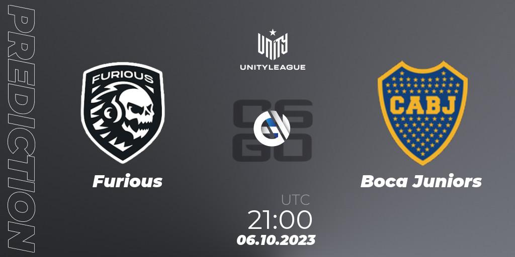 Furious - Boca Juniors: прогноз. 06.10.23, CS2 (CS:GO), LVP Unity League Argentina 2023