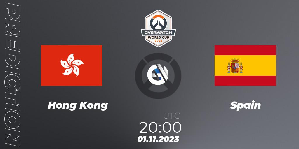 Hong Kong - Spain: прогноз. 01.11.23, Overwatch, Overwatch World Cup 2023