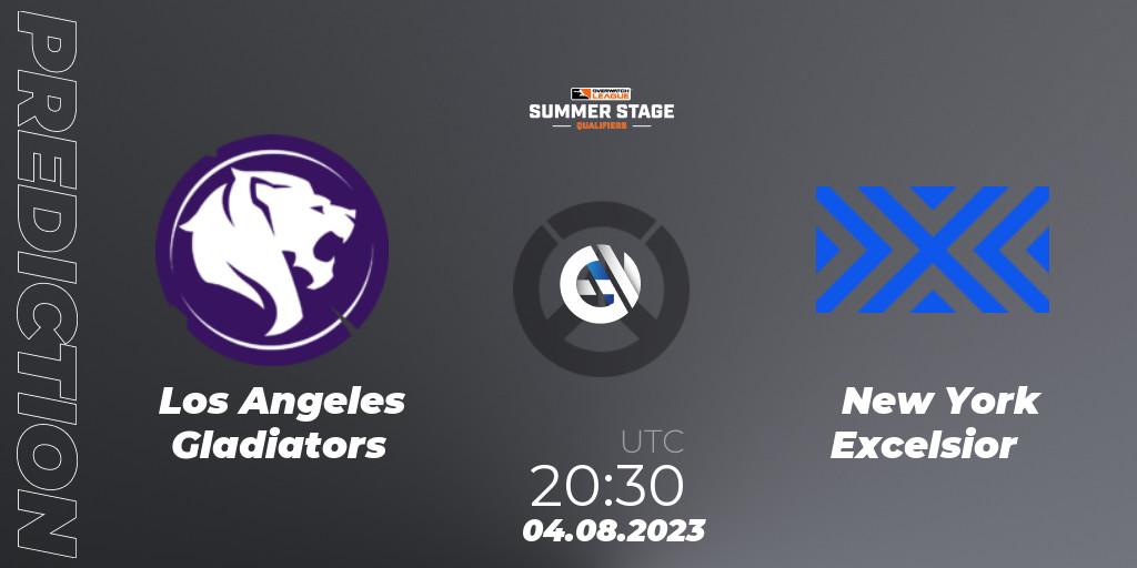 Los Angeles Gladiators - New York Excelsior: прогноз. 04.08.23, Overwatch, Overwatch League 2023 - Summer Stage Qualifiers