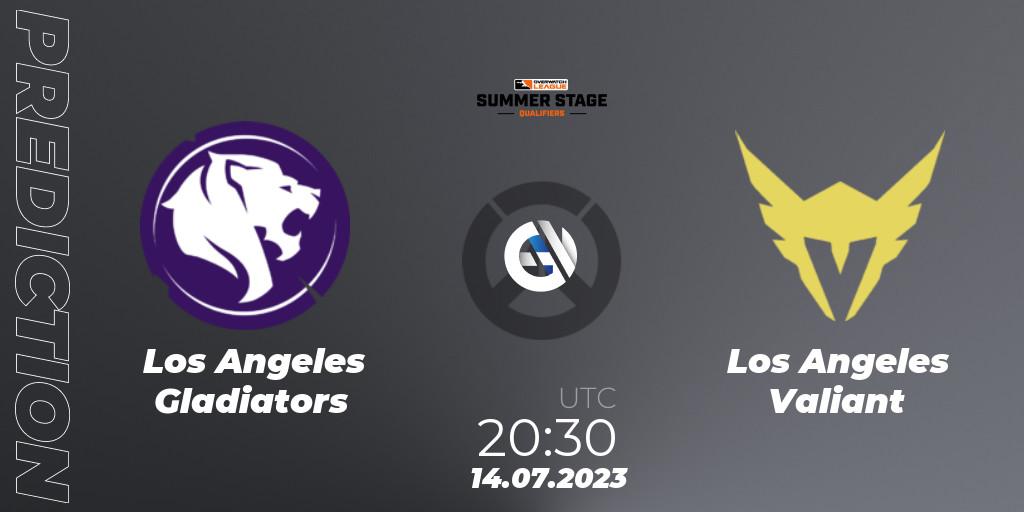 Los Angeles Gladiators - Los Angeles Valiant: прогноз. 14.07.23, Overwatch, Overwatch League 2023 - Summer Stage Qualifiers