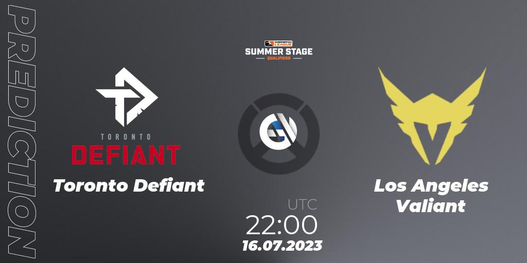 Toronto Defiant - Los Angeles Valiant: прогноз. 16.07.23, Overwatch, Overwatch League 2023 - Summer Stage Qualifiers