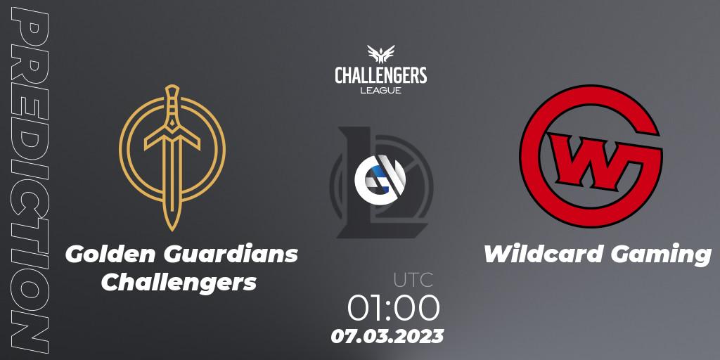 Golden Guardians Challengers - Wildcard Gaming: прогноз. 07.03.23, LoL, NACL 2023 Spring - Group Stage