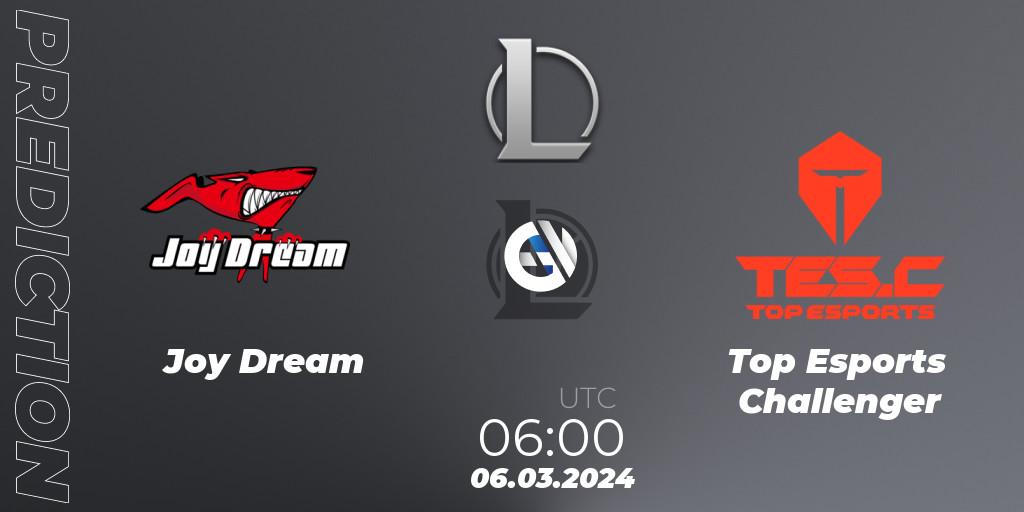 Joy Dream - Top Esports Challenger: прогноз. 06.03.24, LoL, LDL 2024 - Stage 1