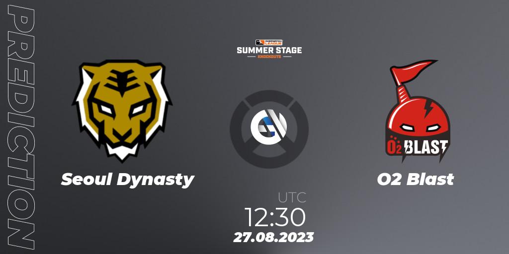 Seoul Dynasty - O2 Blast: прогноз. 27.08.23, Overwatch, Overwatch League 2023 - Summer Stage Knockouts